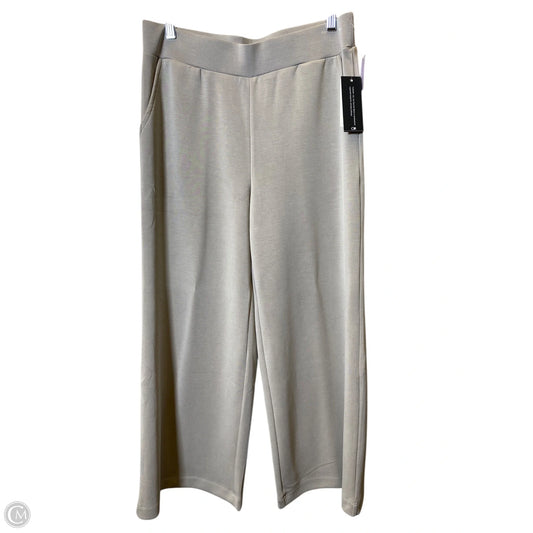 Pants Wide Leg By Cable And Gauge In Taupe, Size: M