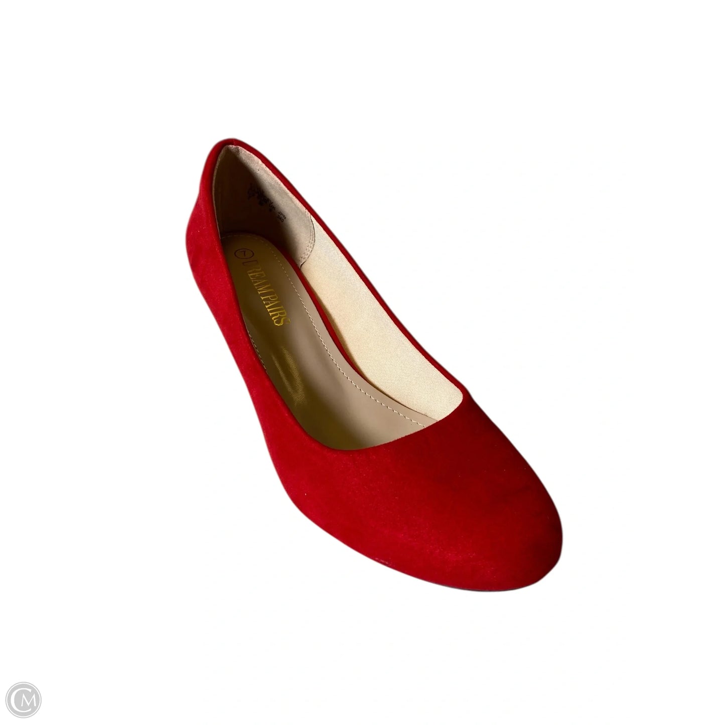 Shoes Heels Kitten By Cmc In Red, Size: 7