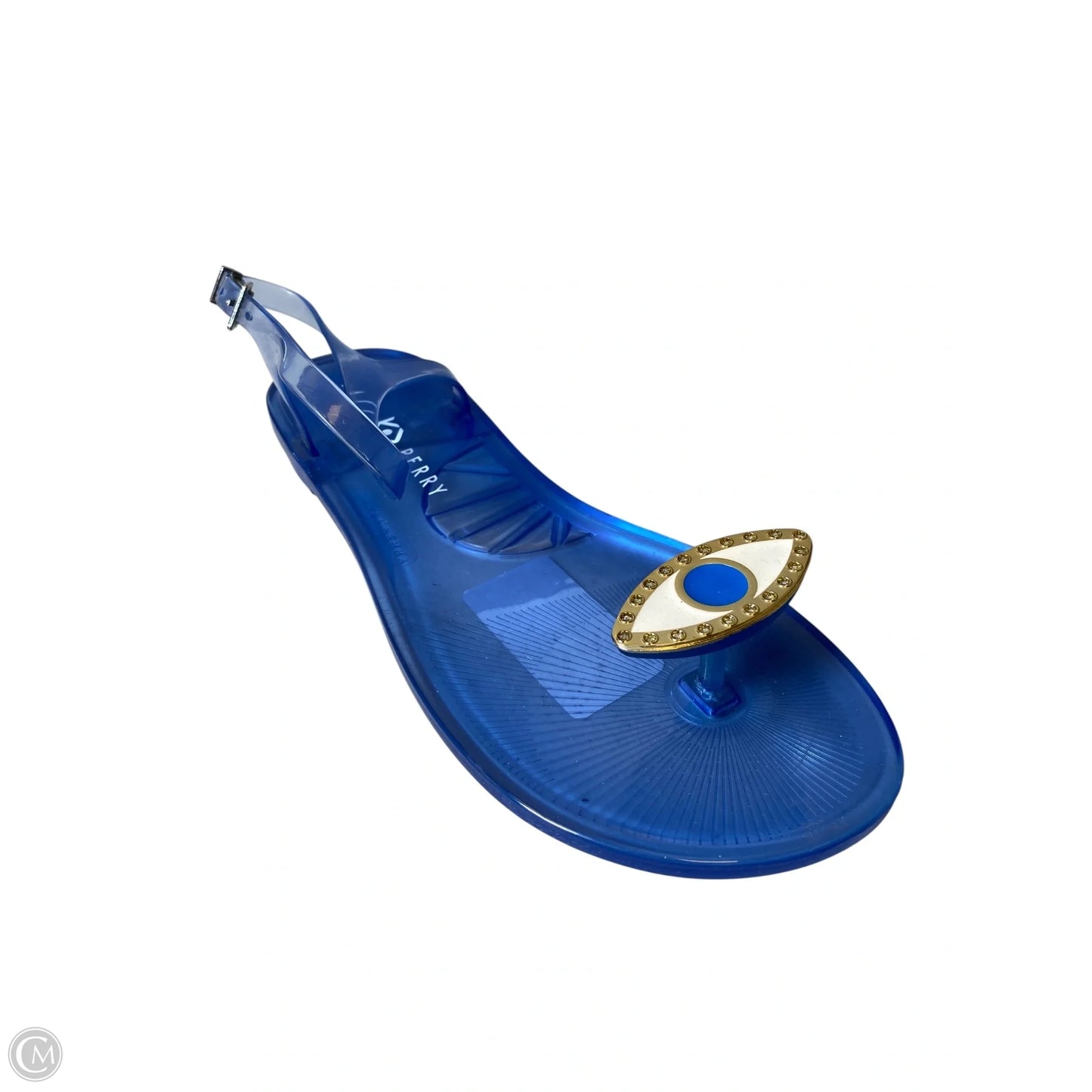 Sandals Flats By Cmc In Blue, Size: 9