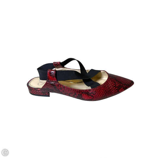 Shoes Flats By Jessica Simpson In Snakeskin Print, Size: 7