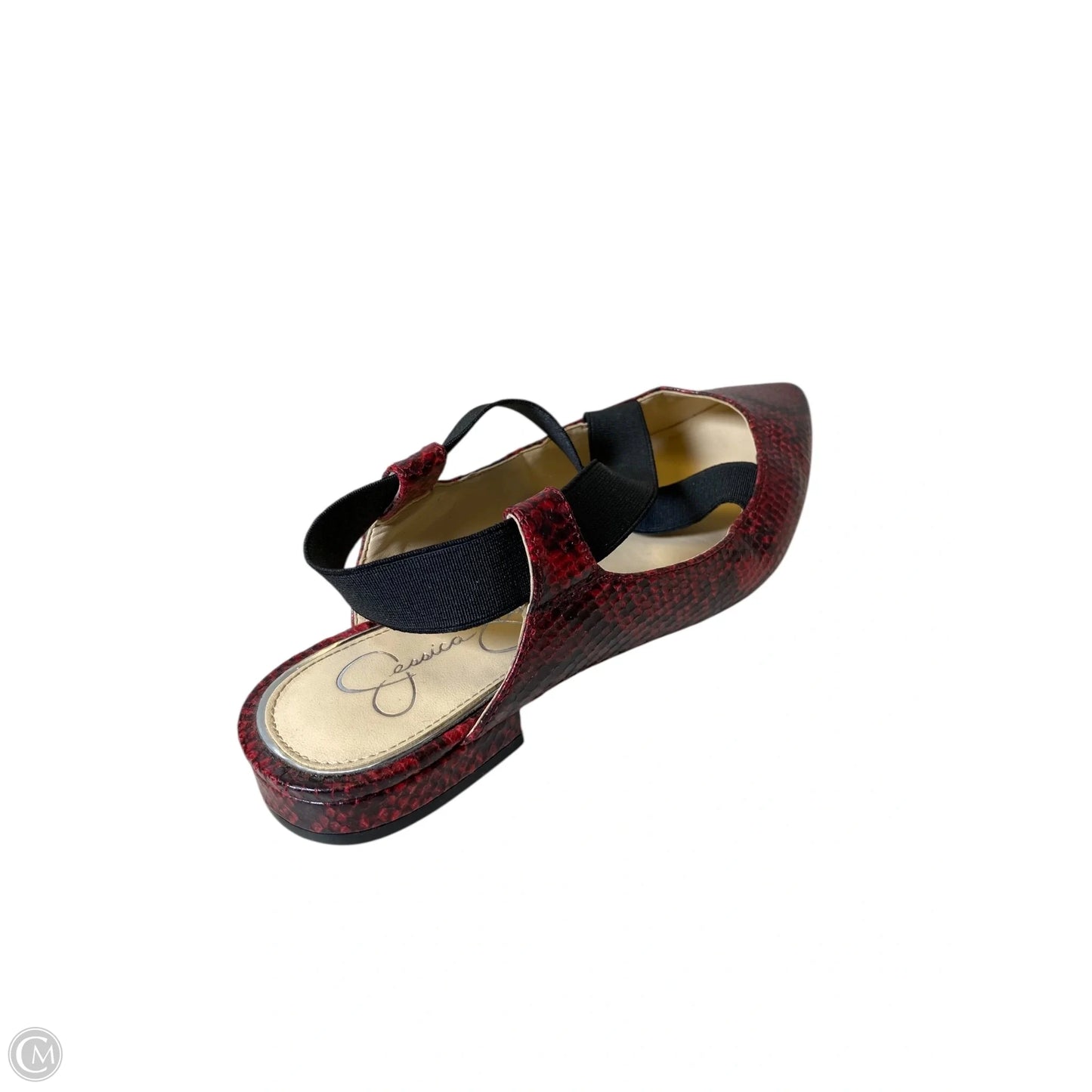 Shoes Flats By Jessica Simpson In Snakeskin Print, Size: 7