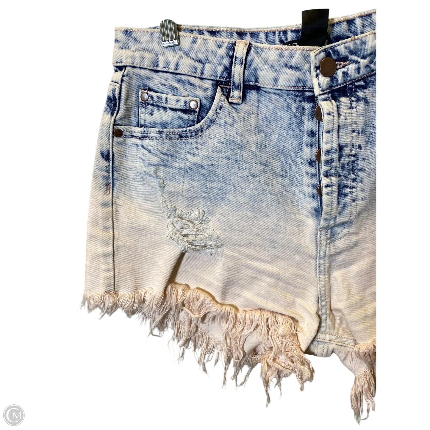 Shorts By Fashion Nova In Ombre Print, Size: Xl