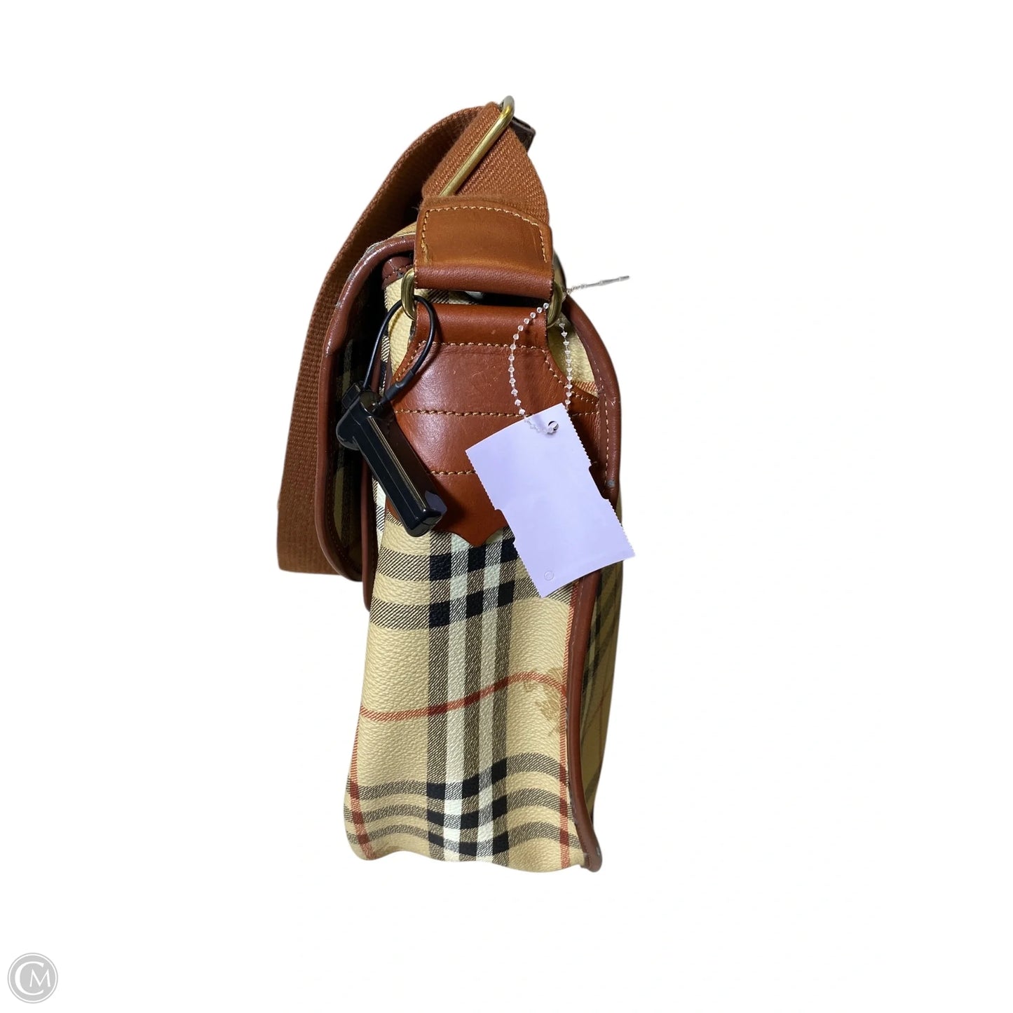 Laptop Bag Luxury Designer By Burberry, Size: Large