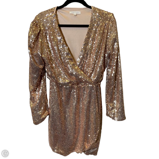 Dress Party Short By Honey Punch In Gold, Size: M