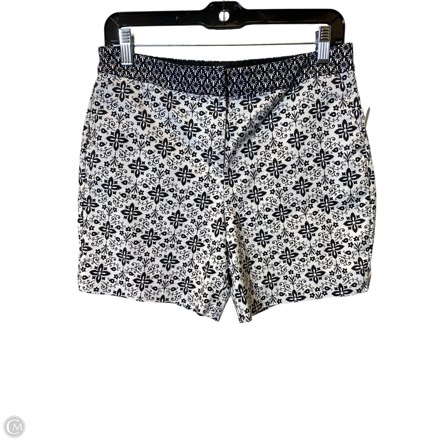 Shorts By Boden In Black & White, Size: S