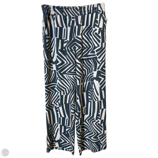 Pants Lounge By Loft In Grey & White, Size: S