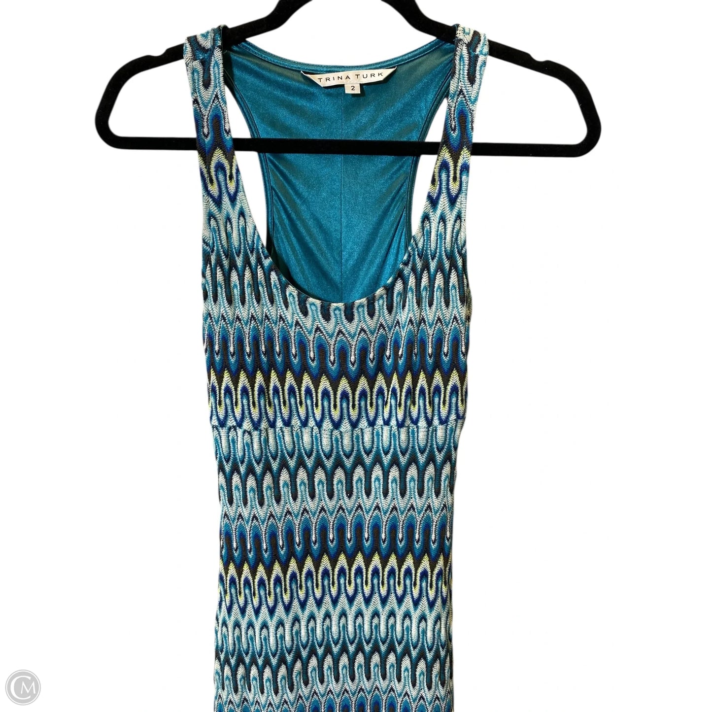 Dress Casual Maxi By Trina Turk In Multi-colored, Size: 2