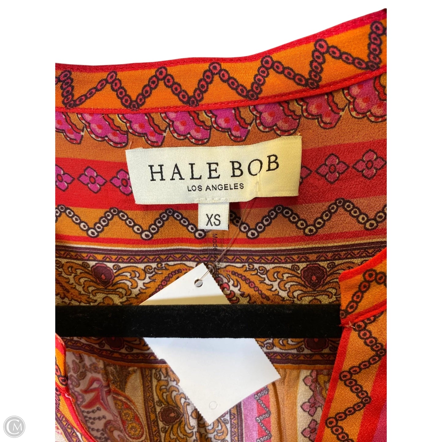 Top Long Sleeve By Hale Bob In Multi-colored, Size: Xs