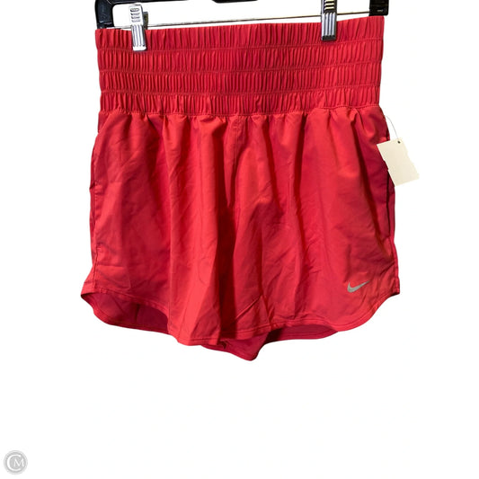 Athletic Shorts By Nike In Pink, Size: M