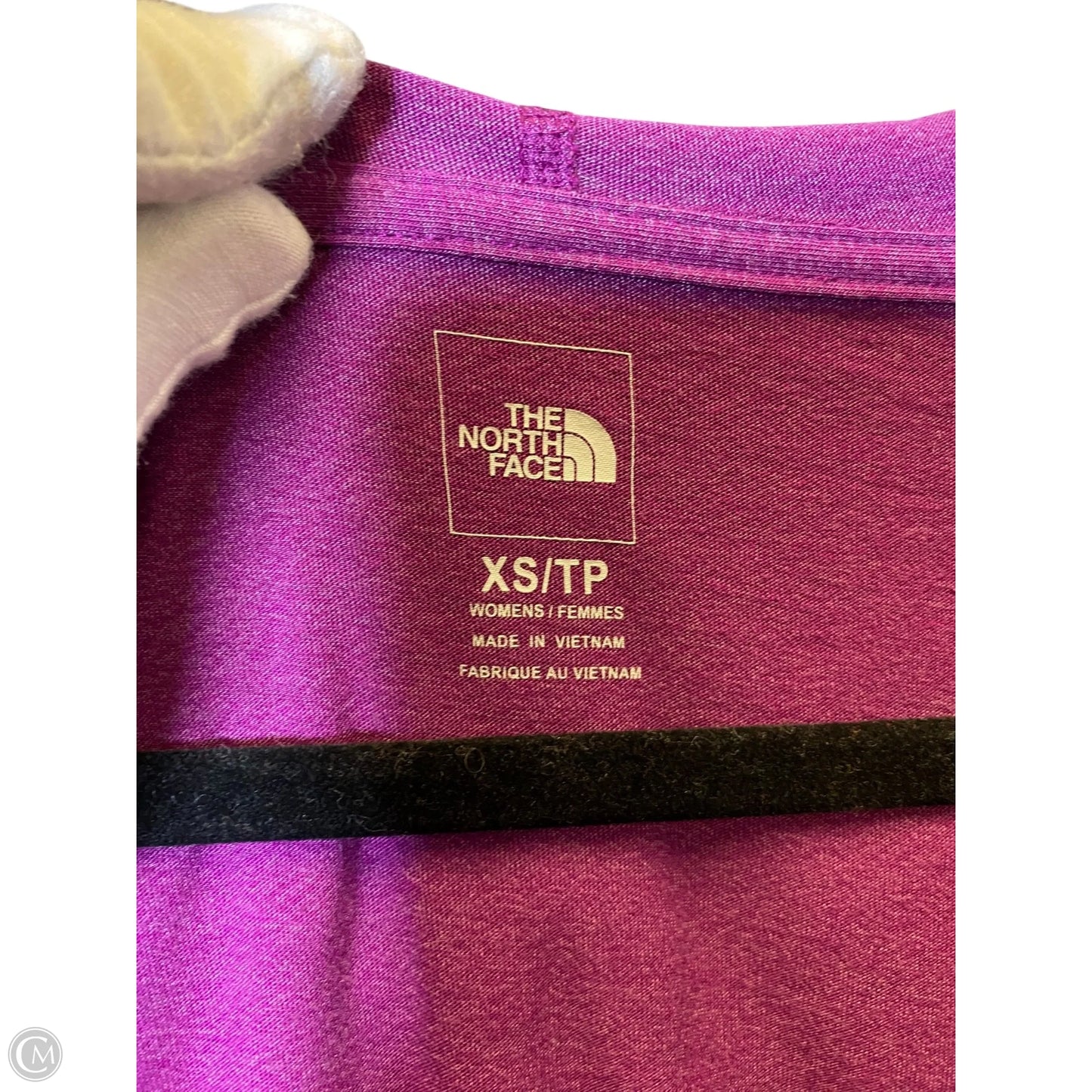 Athletic Top Short Sleeve By The North Face In Mauve, Size: Xs