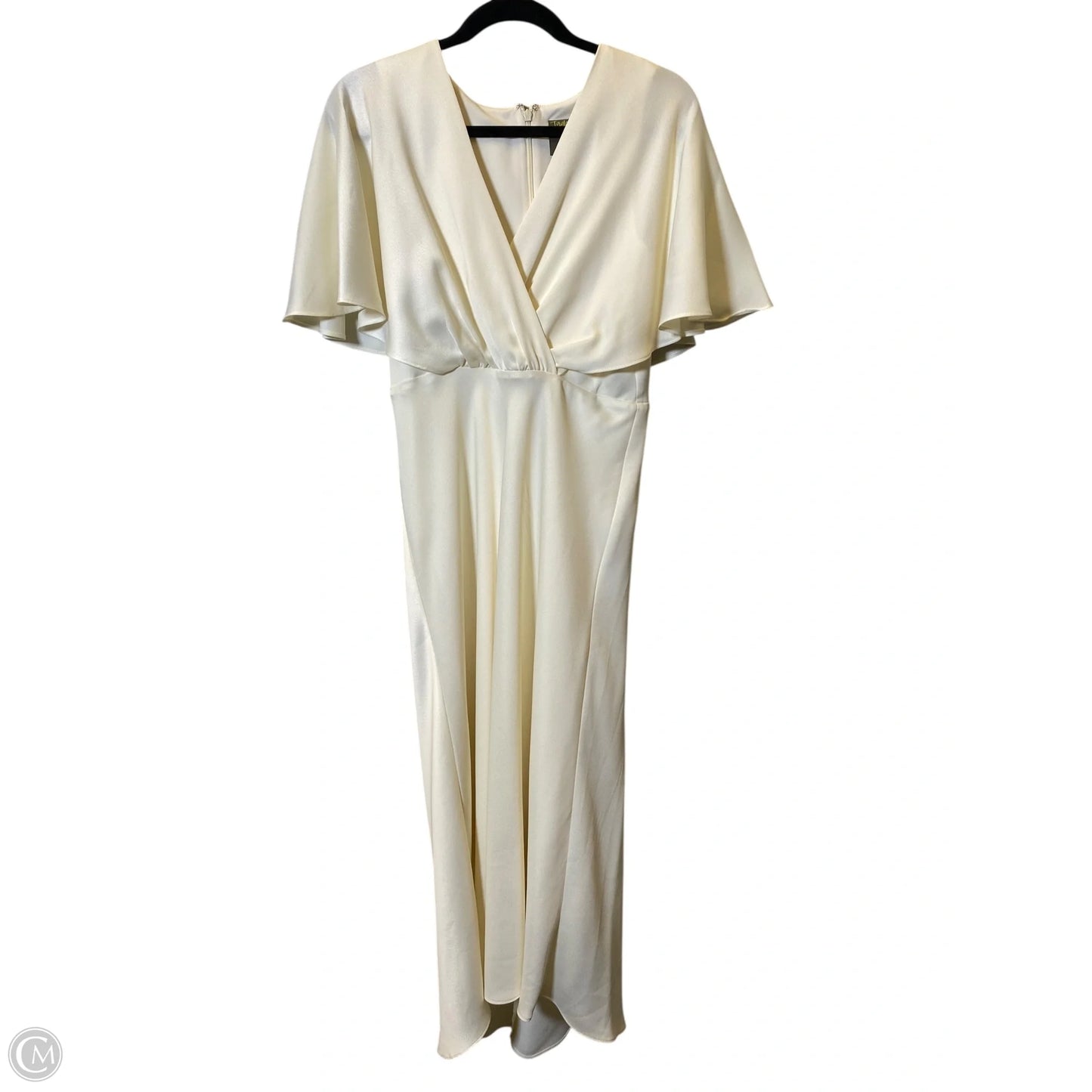 Dress Casual Maxi By Taylor In Cream, Size: 10