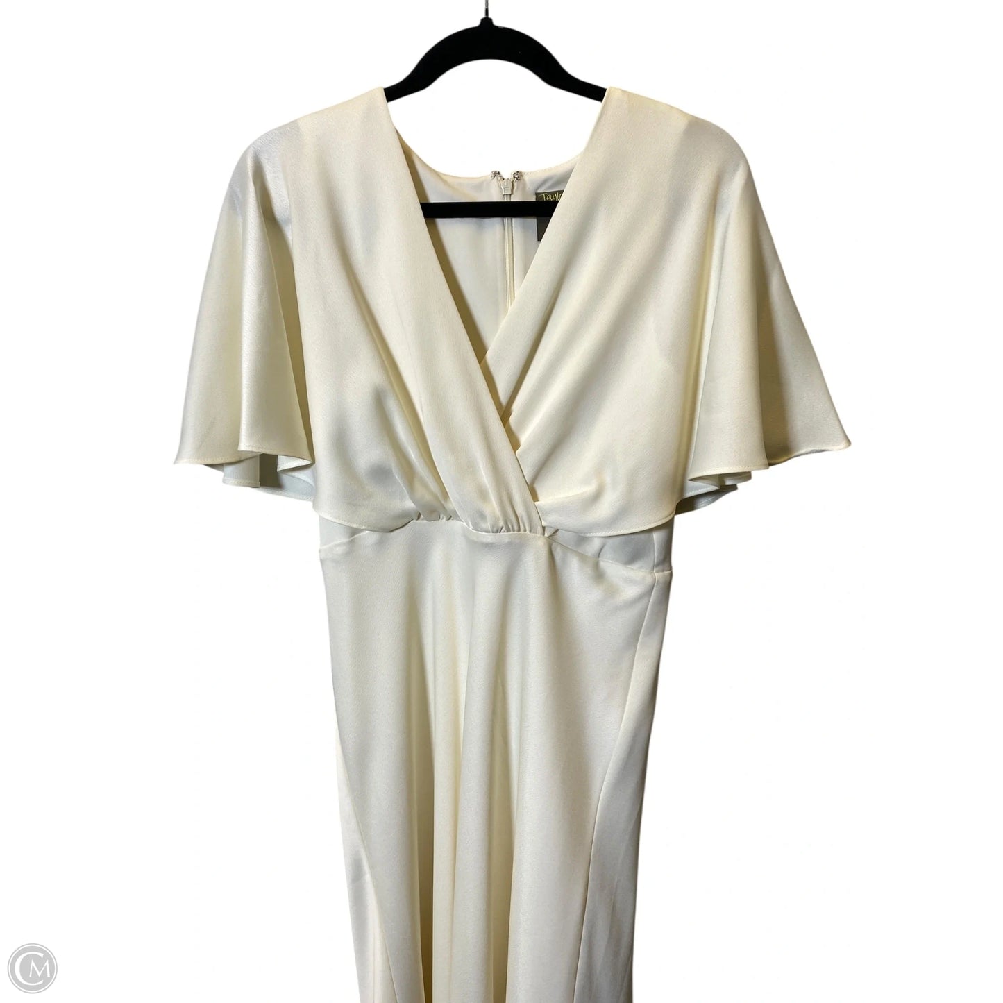 Dress Casual Maxi By Taylor In Cream, Size: 10