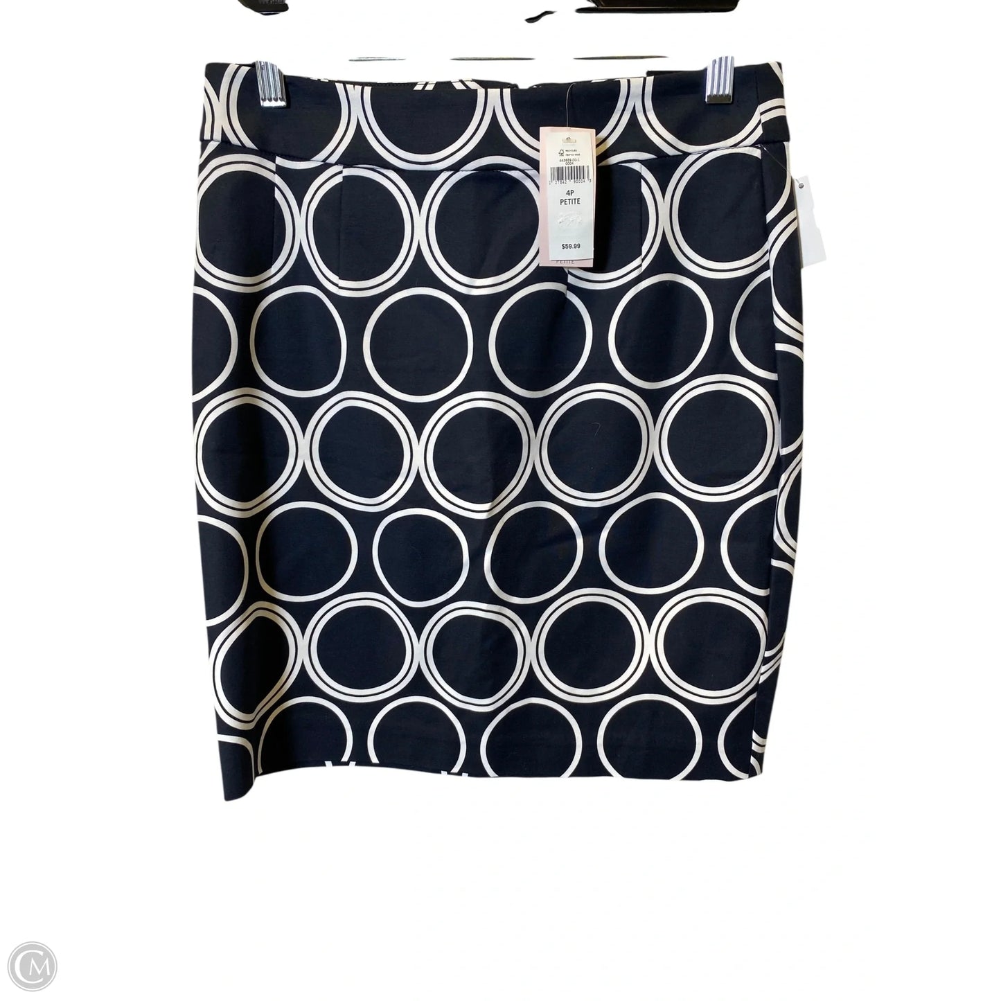 Skirt Mini & Short By Banana Republic In Black & White, Size: 4p