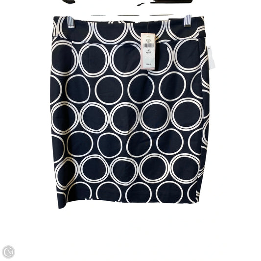 Skirt Mini & Short By Banana Republic In Black & White, Size: 4p