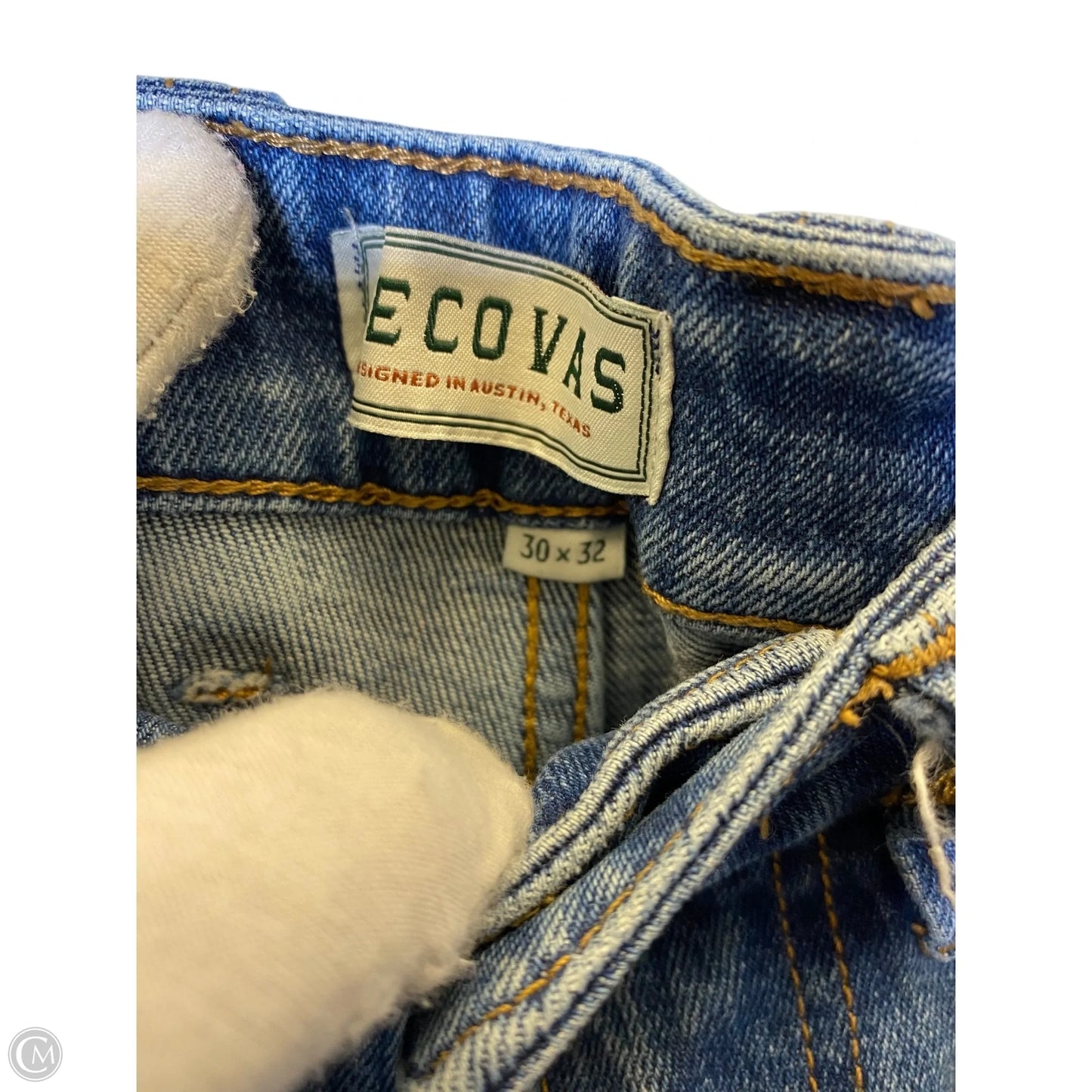 Jeans Straight By Tecovas In Blue, Size: 10