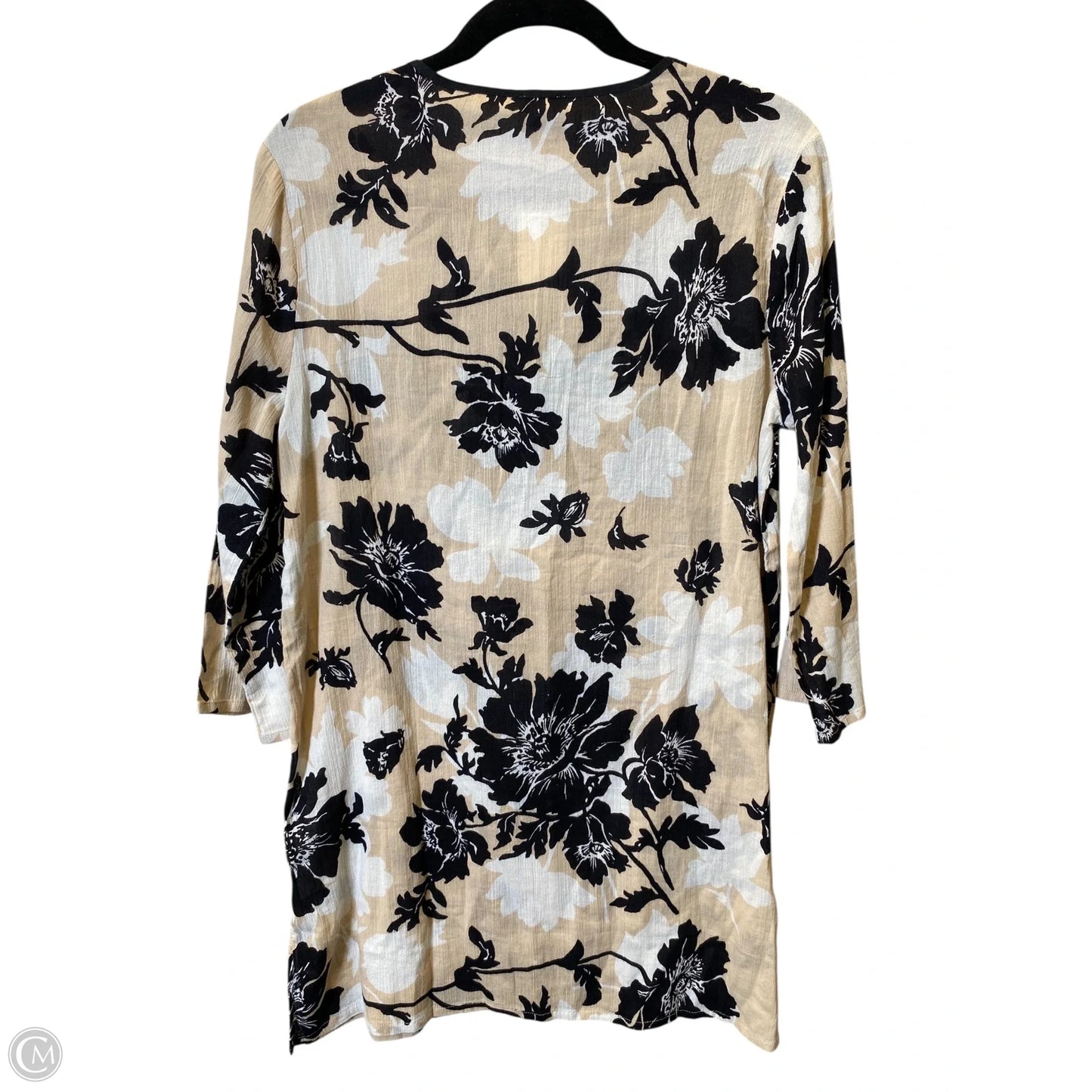 Tunic Long Sleeve By J. Crew In Multi-colored, Size: M