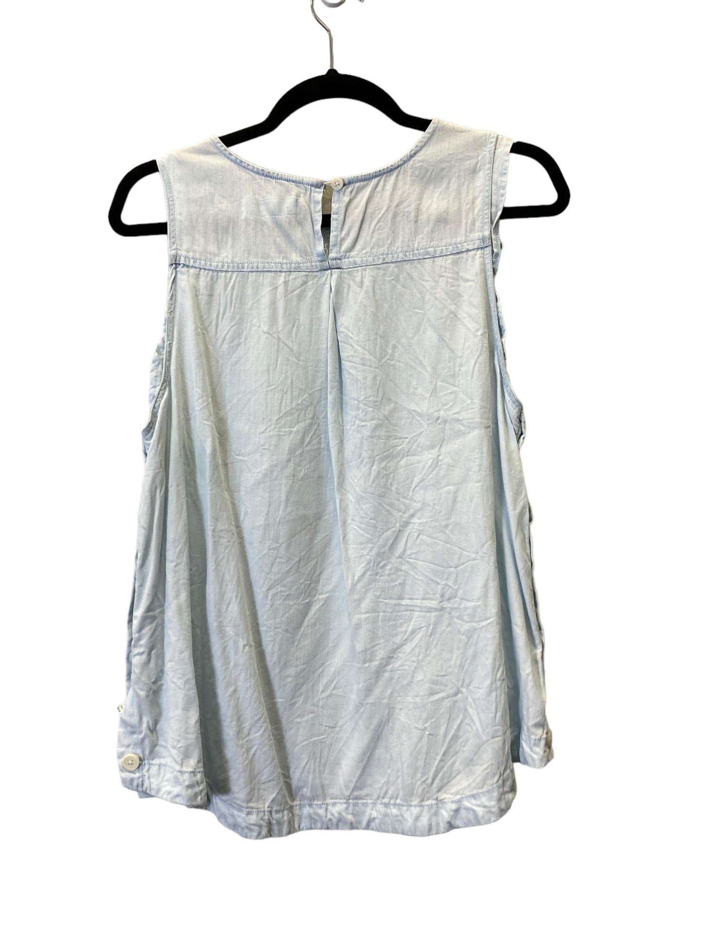 Blue Top Sleeveless Cmc, Size L