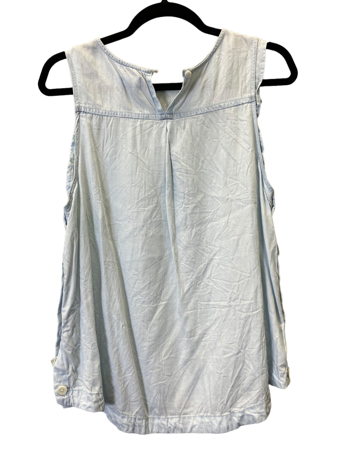 Blue Top Sleeveless Cmc, Size L