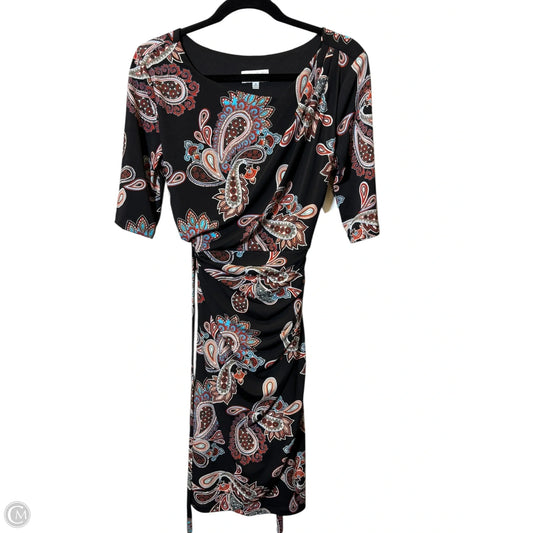 Dress Casual Midi By Signature By Robbie Bee In Multi-colored, Size: M