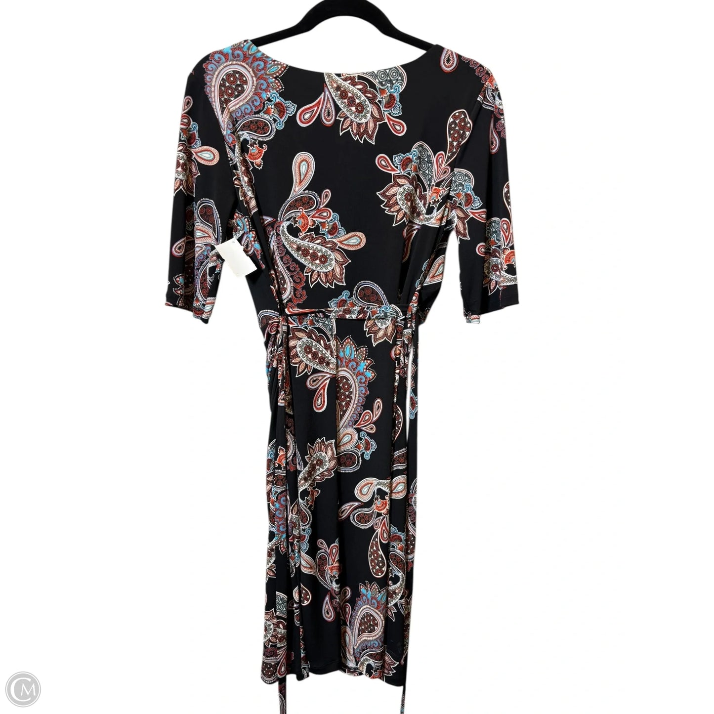 Dress Casual Midi By Signature By Robbie Bee In Multi-colored, Size: M