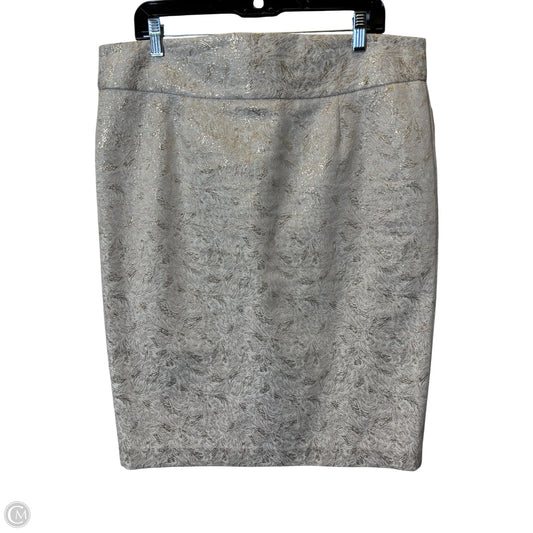 Skirt Midi By Premise In Gold & Tan, Size: 14