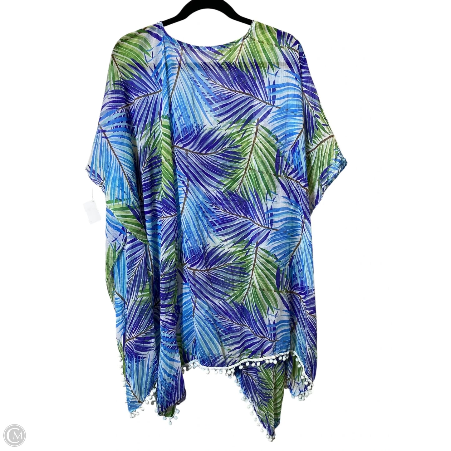 Swimwear Cover-up By Cmc In Tropical Print, Size: Osfm