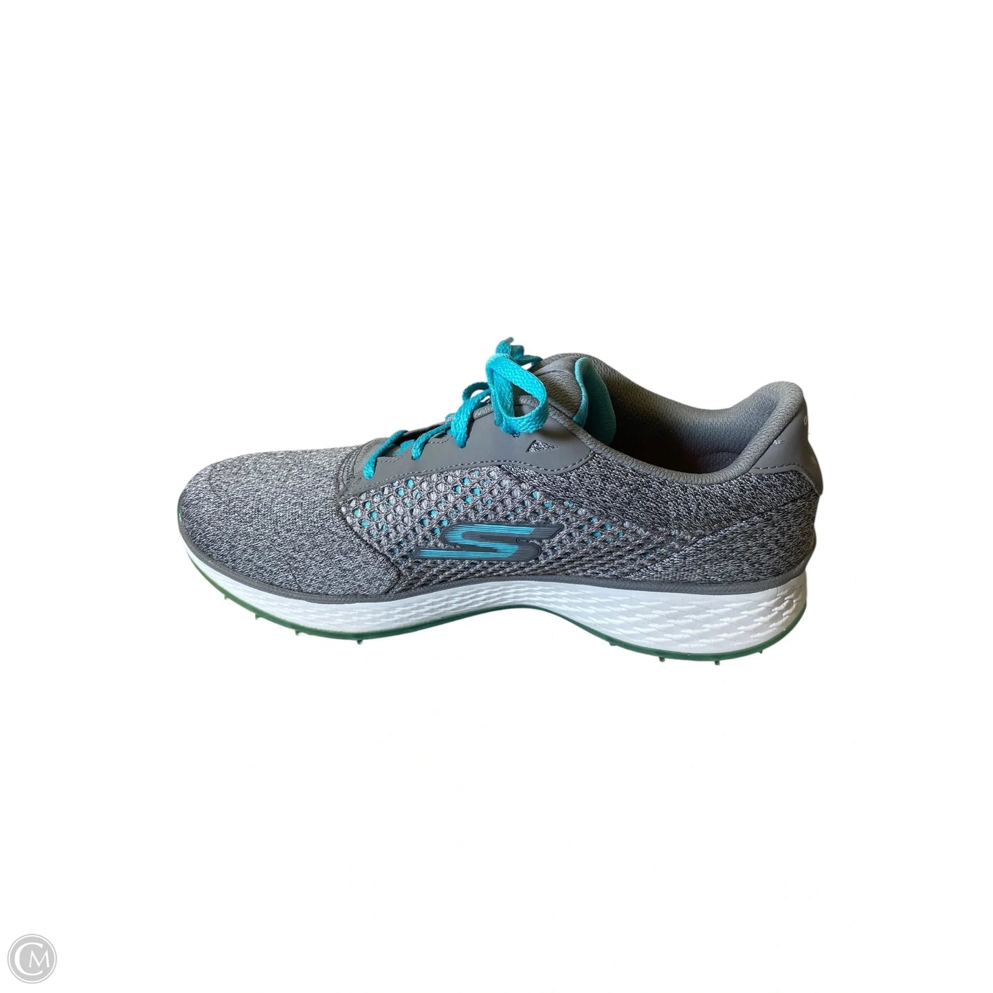 Shoes Athletic By Skechers In Grey, Size: 8