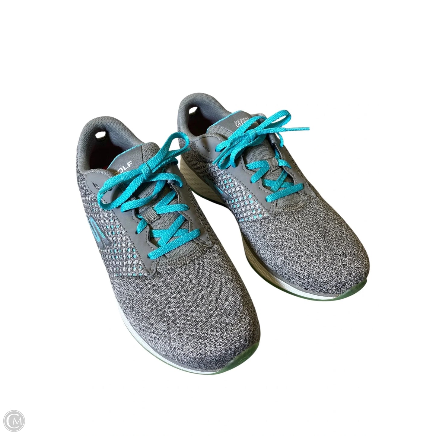 Shoes Athletic By Skechers In Grey, Size: 8