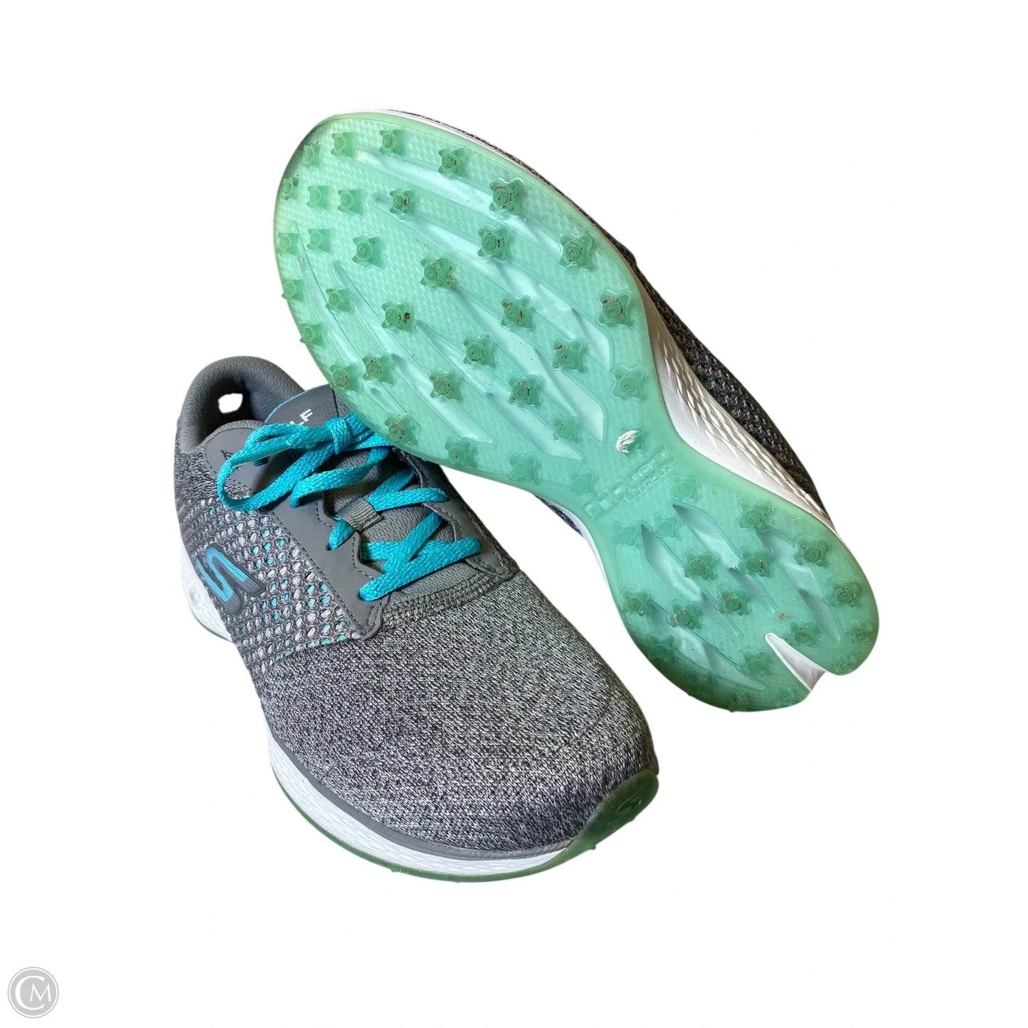Shoes Athletic By Skechers In Grey, Size: 8