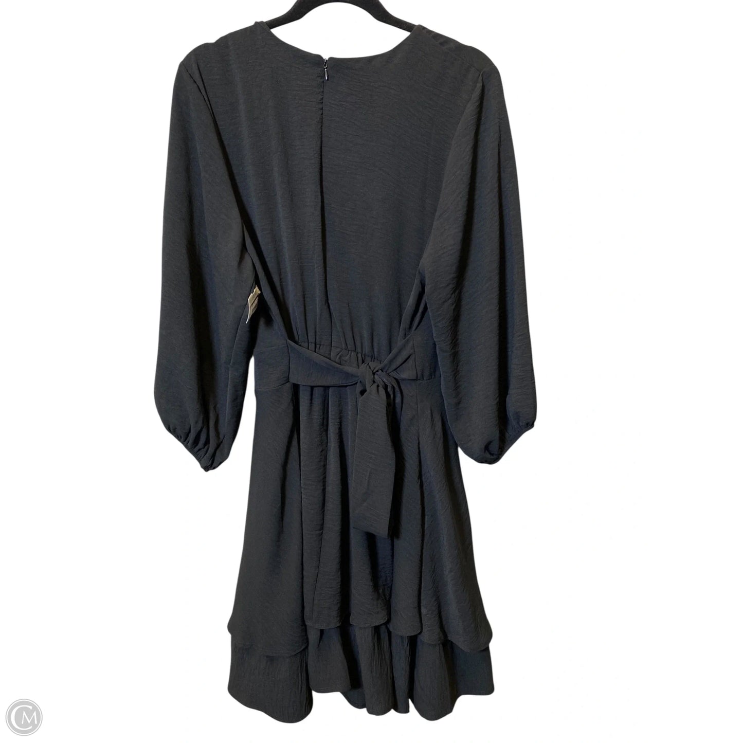 Dress Casual Midi By Cato In Black, Size: Xl