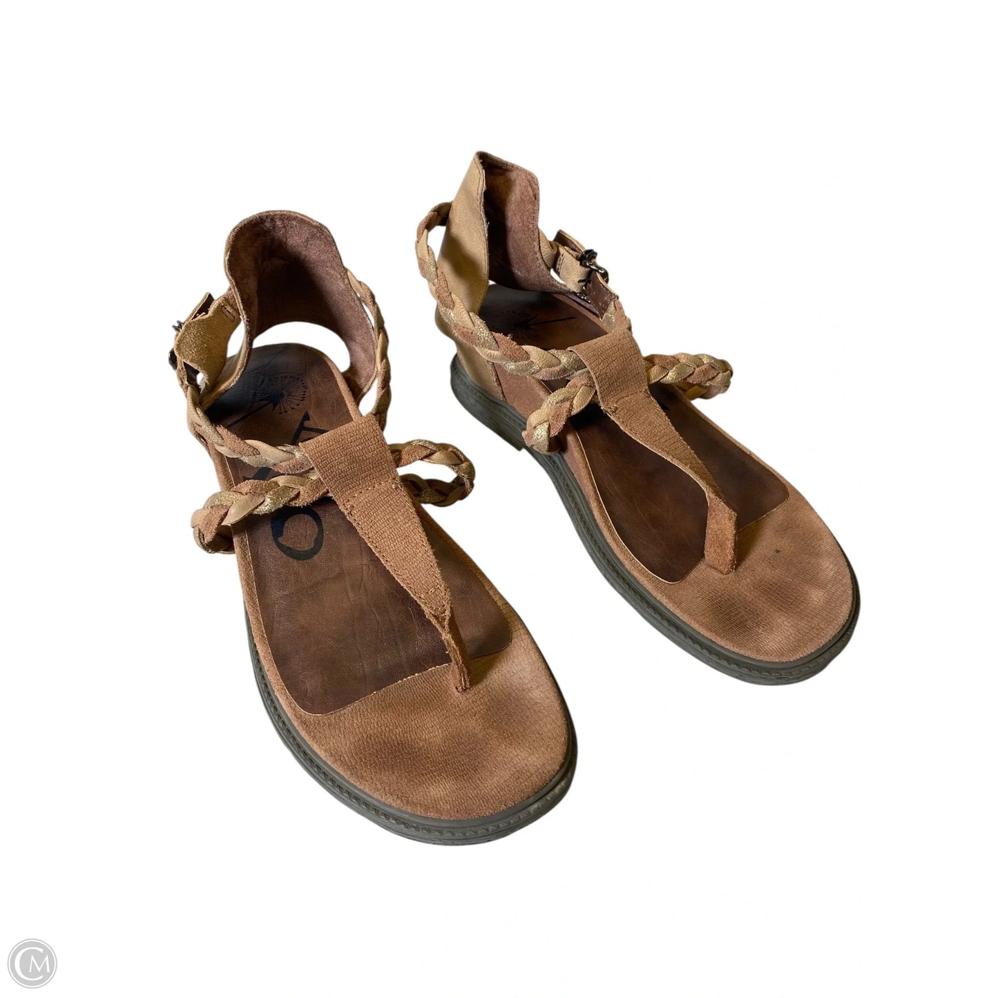 Sandals Flats By Otbt In Brown, Size: 9