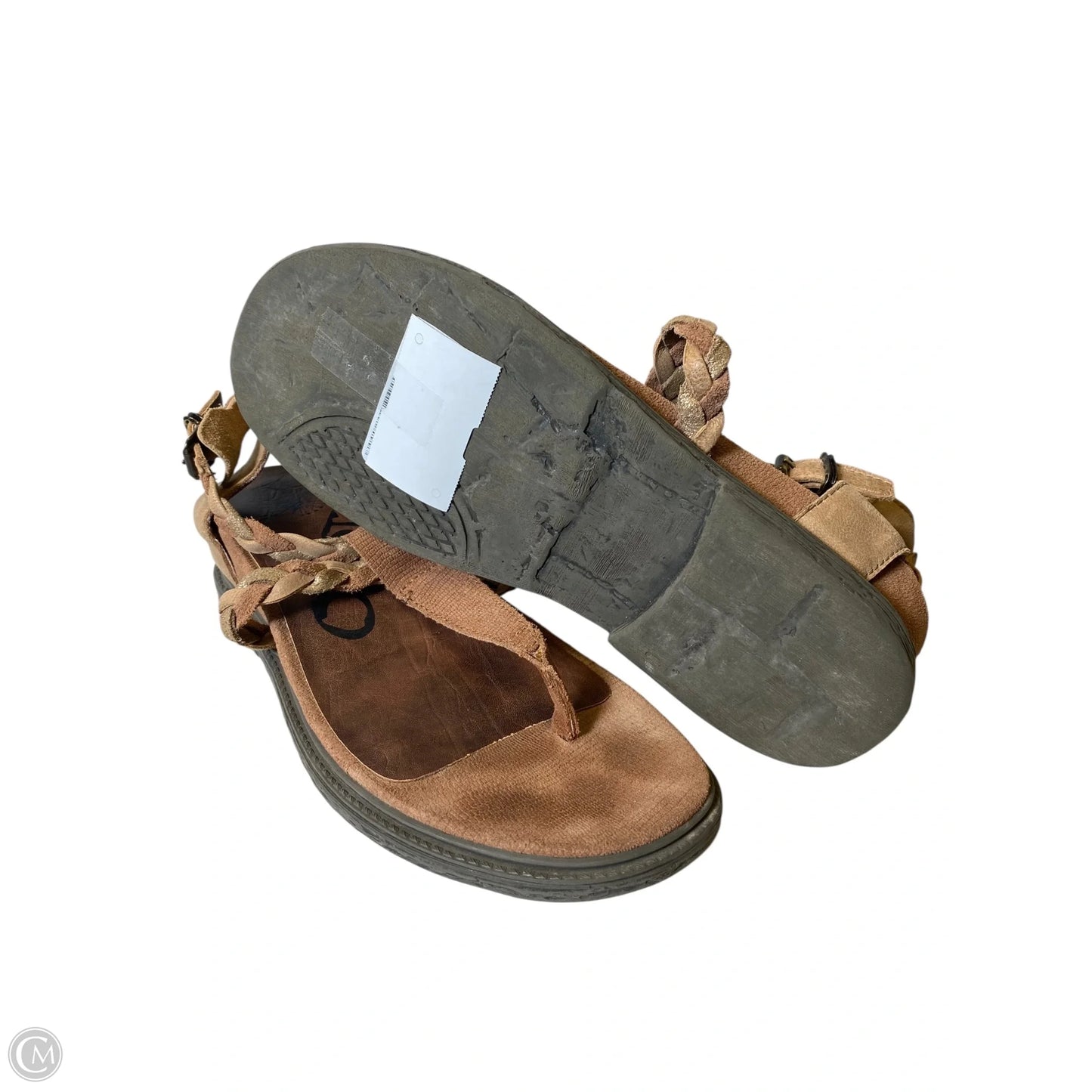 Sandals Flats By Otbt In Brown, Size: 9