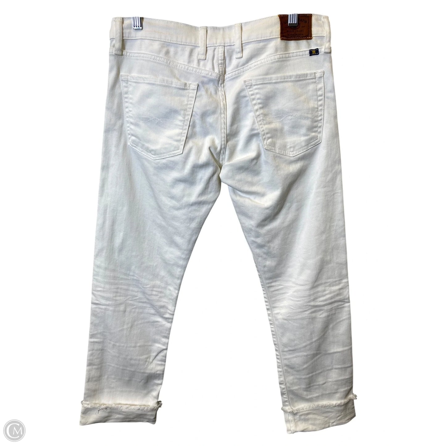 Jeans Cropped By Lucky Brand In White, Size: 6