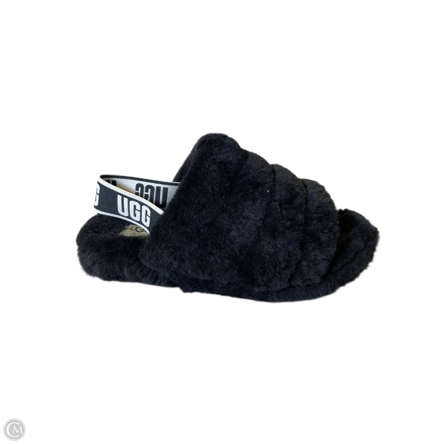 Sandals Designer By Ugg In Black, Size: 8