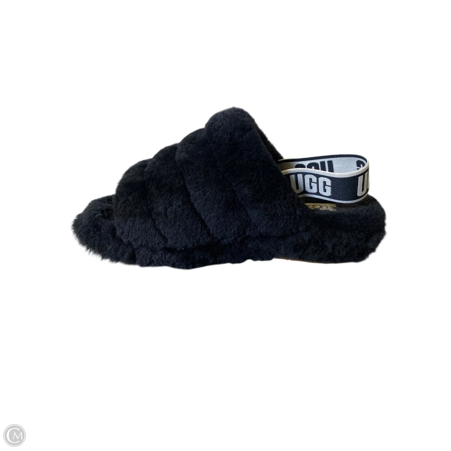 Sandals Designer By Ugg In Black, Size: 8