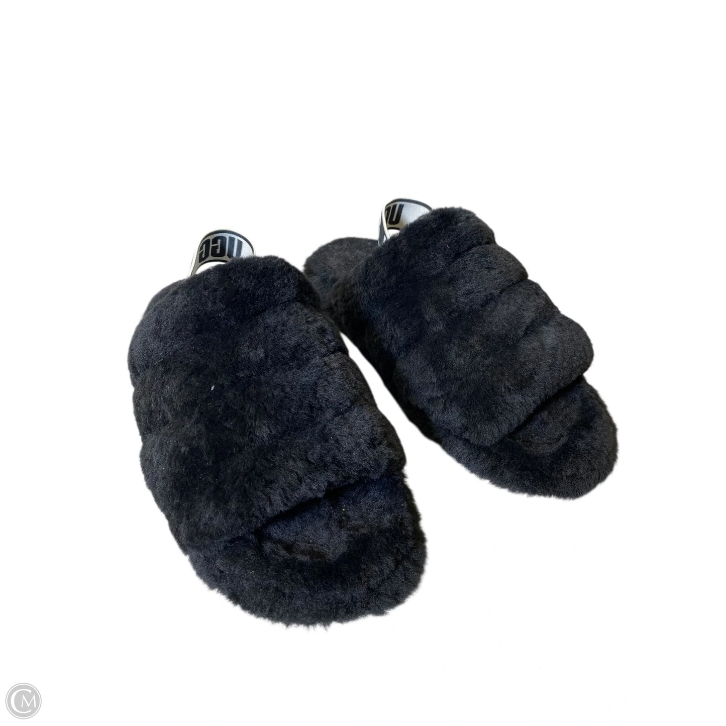 Sandals Designer By Ugg In Black, Size: 8