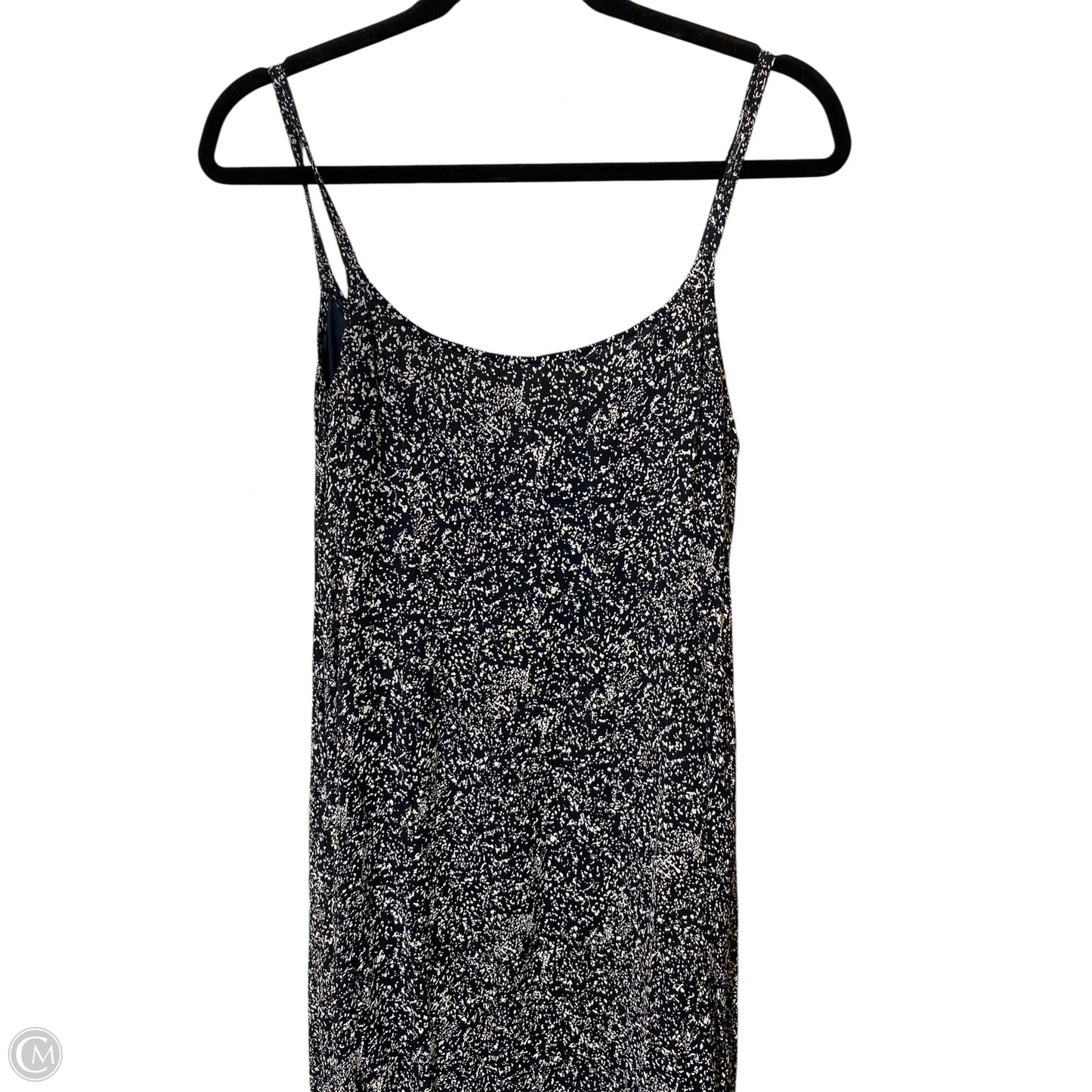 Dress Casual Maxi By Newport News In Black & Tan, Size: 14