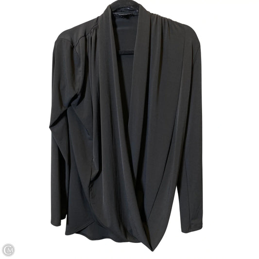 Top Long Sleeve By Lbisse In Black, Size: S