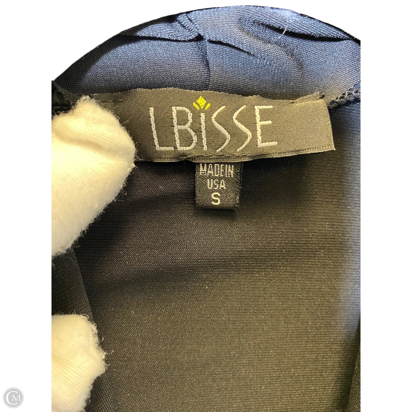 Top Long Sleeve By Lbisse In Black, Size: S