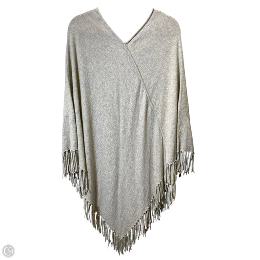 Shawl By Luxe In Grey, Size: L