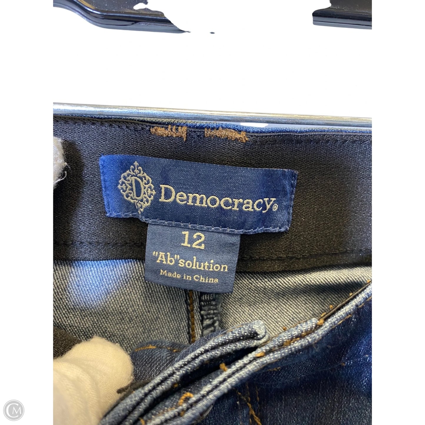 Jeans Straight By Democracy In Blue, Size: 12