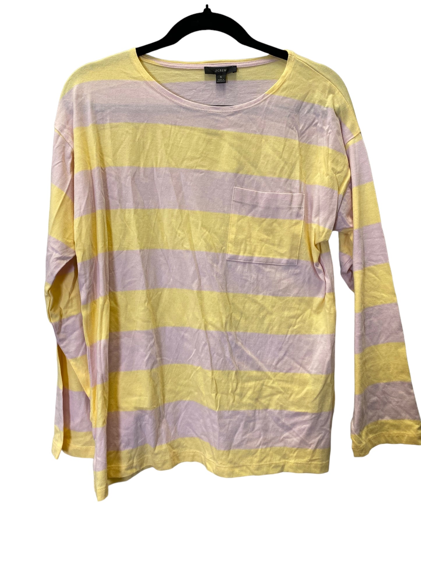 Striped Pattern Top Long Sleeve Basic J. Crew, Size S