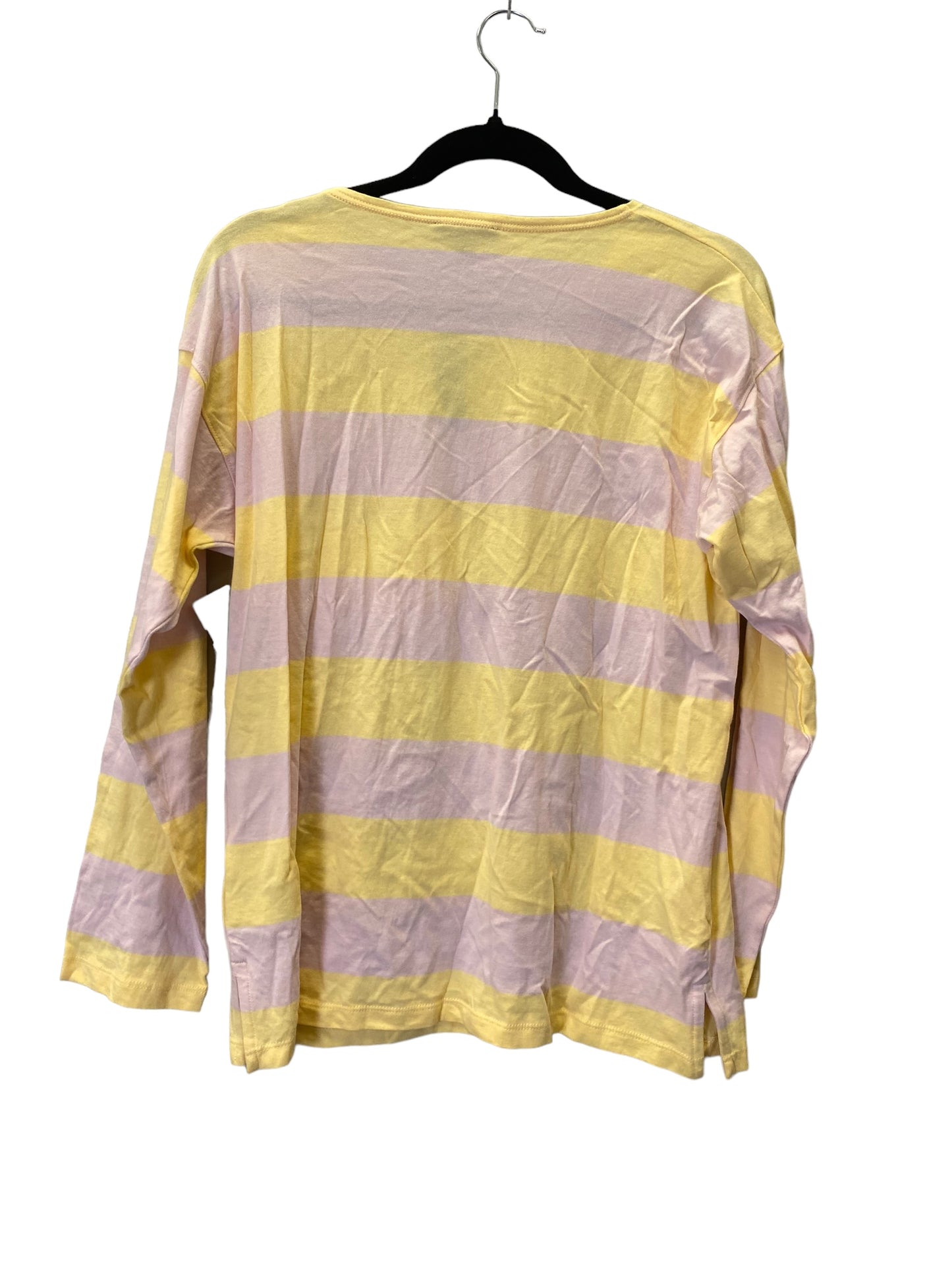 Striped Pattern Top Long Sleeve Basic J. Crew, Size S