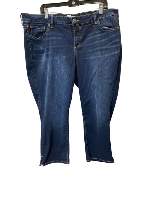 Jeans Boyfriend By Slinky Brand In Blue, Size: 20