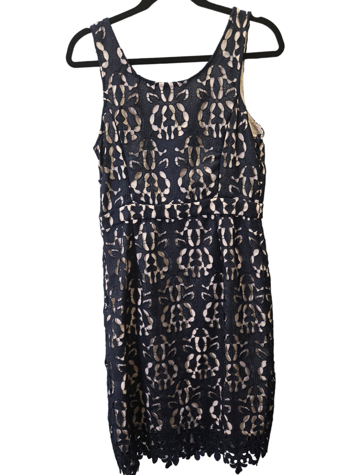 Navy Dress Party Midi Banana Republic, Size M