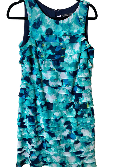 Dress Casual Midi By Jessica Howard In Aqua, Size: M