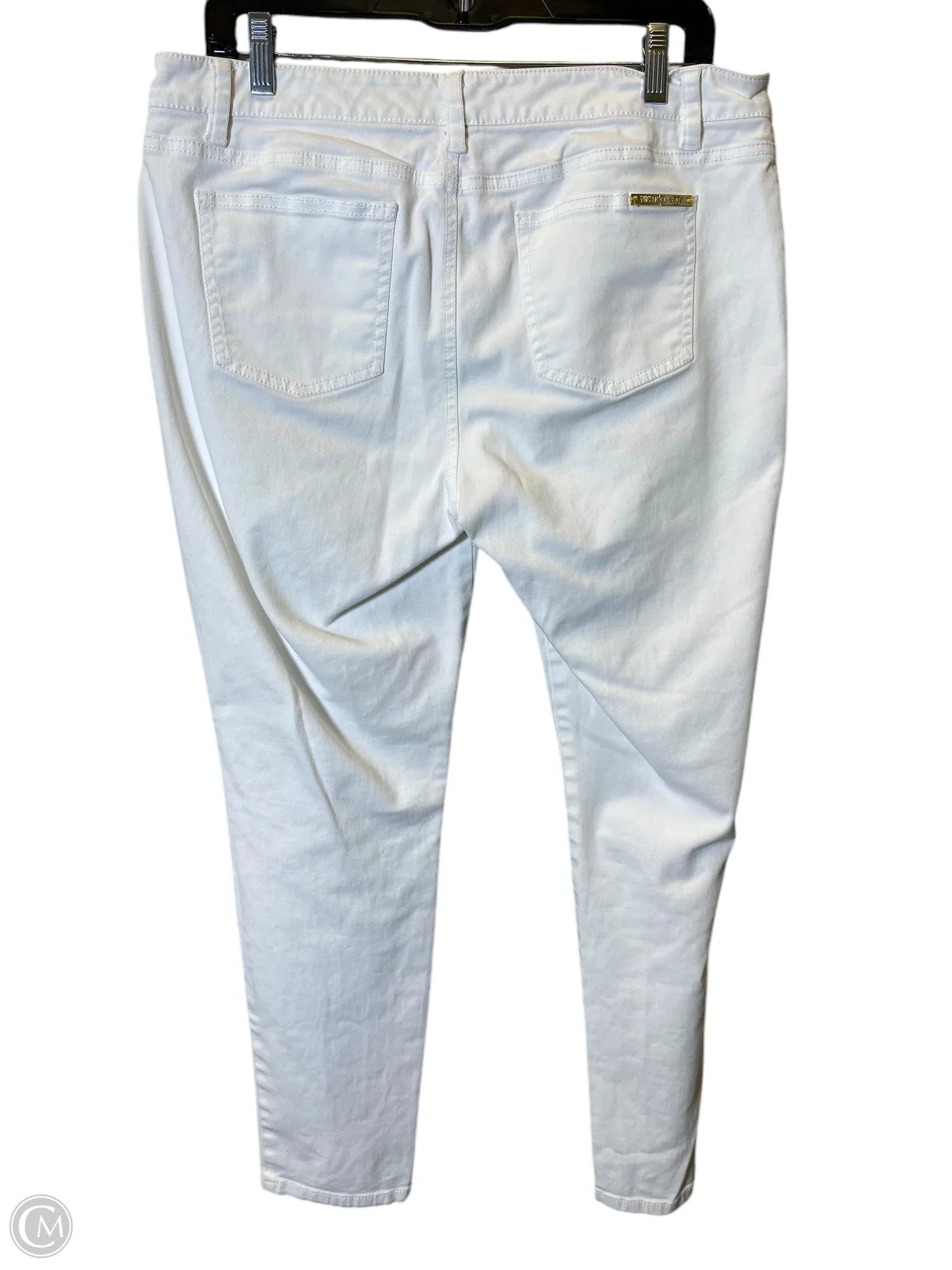 Jeans Designer By Michael Kors In White, Size: 10