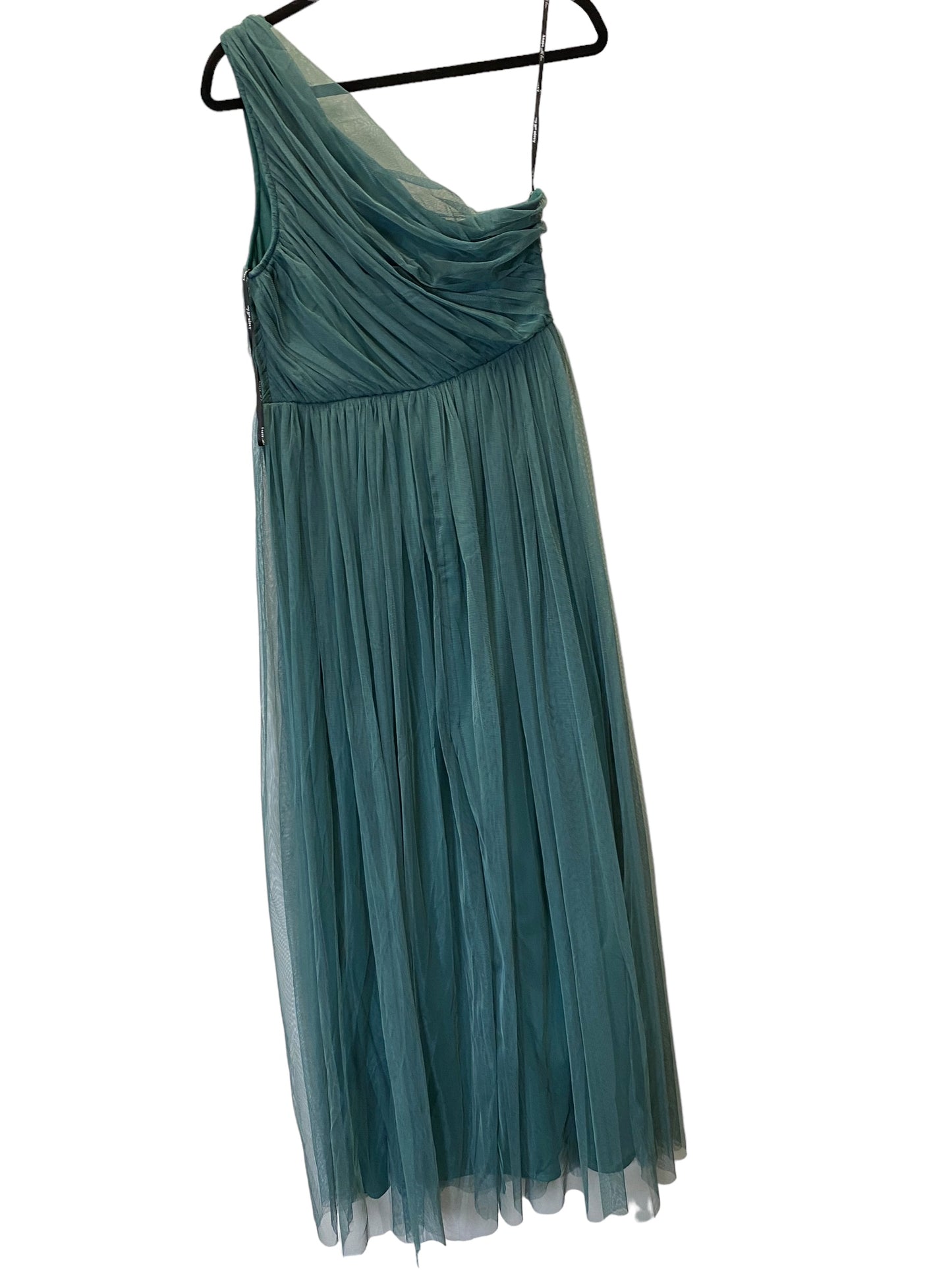 Dress Party Long By Asos In Green, Size: M