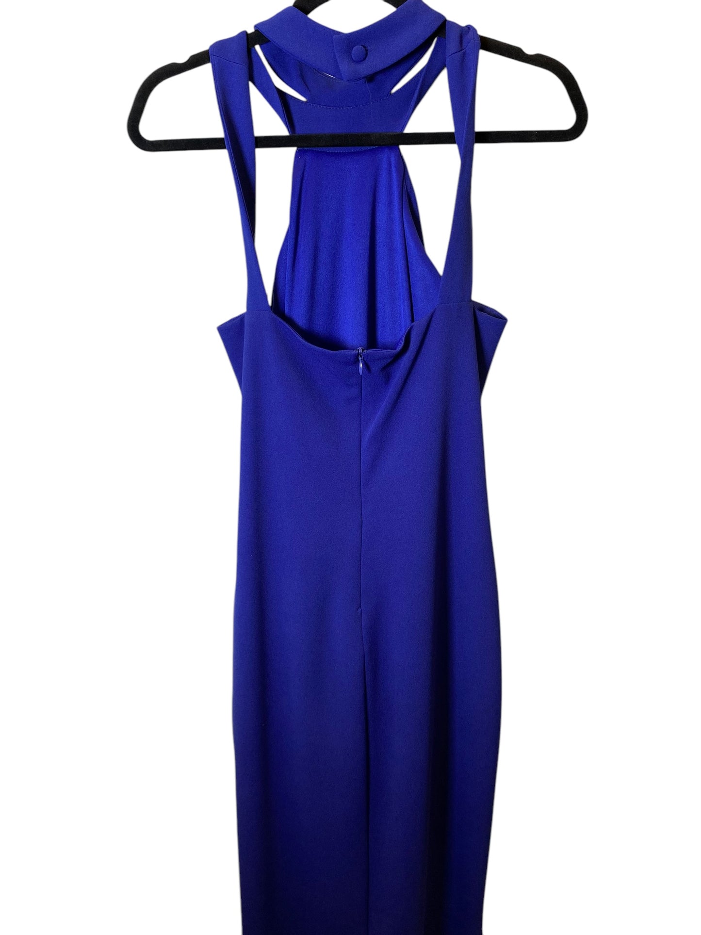 Dress Casual Midi By Bebe In Blue, Size: M