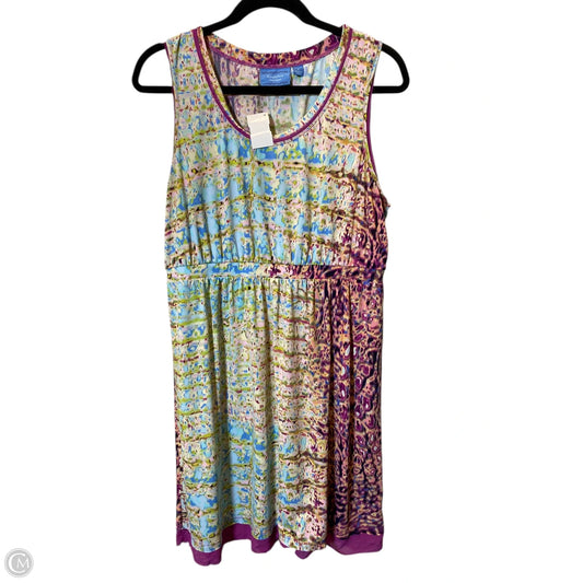 Dress Casual Short By Simply Vera In Multi-colored, Size: L